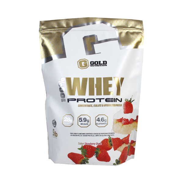 Producto - Whey Protein Doypack 2 Lb - Gold Nutrition