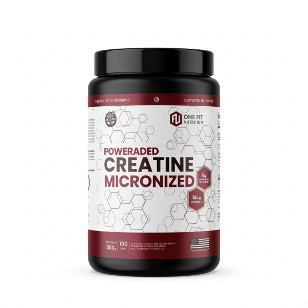 Producto - Creatina Micronizada One Fit Pura 500gr y 200gr