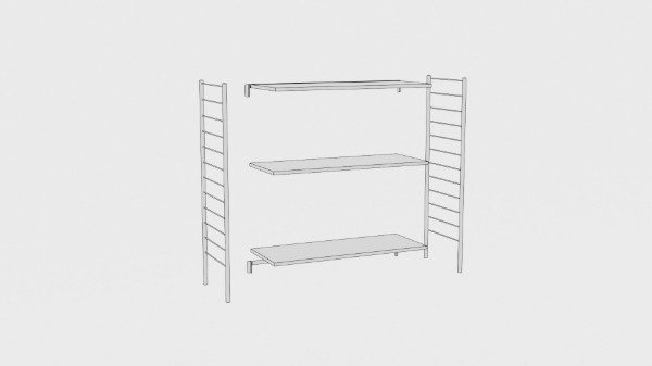Producto - KIT 3 Estantes