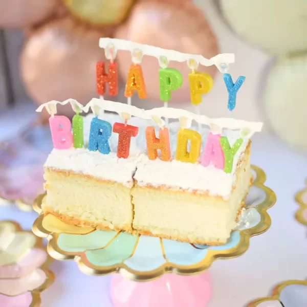 Producto - VELAS FRASE "HAPPY BIRTHDAY" - SE PRENDEN TODAS JUNTAS