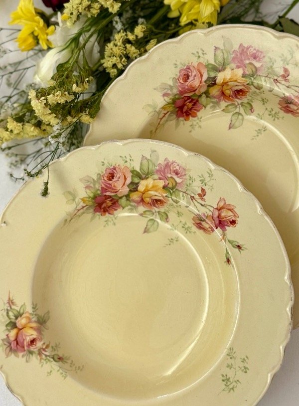 Producto - Plato hondo Rosas - 1