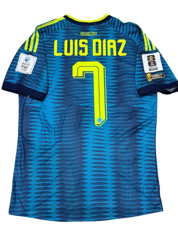 Producto - Colombia Visitante 2026 Version jugador - 7 Luis diaz - 1