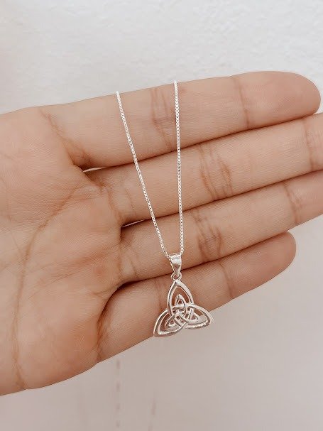 Producto - Conjunto nudo de bruja cadena veneciana (dos medidas disponibles)