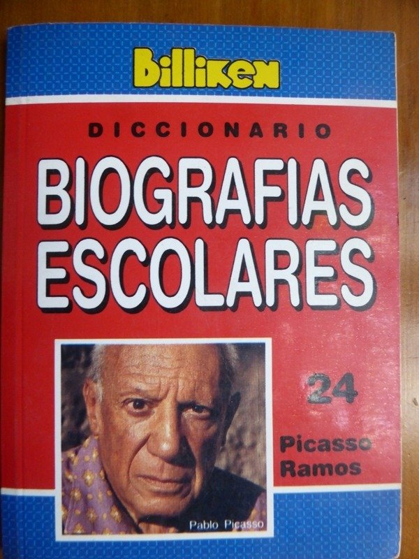 Producto - Diccionario Biografias Escolares N 24 - Billiken - PICASSO - RAMOS
