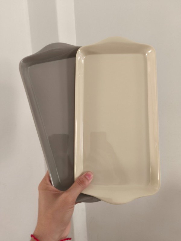 Producto - Bandeja Rectangular Melamina Sweet Neutro