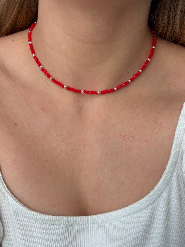 Producto - Collar Rojo - 1