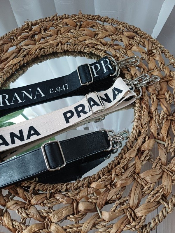 Producto - Correa sublimada NATURAL combinada con negro