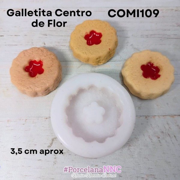 Producto - Galletita centro de flor COMI109