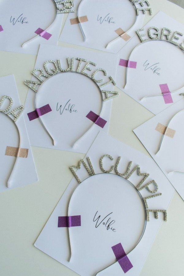 Producto - Vinchas solo STRASS x10