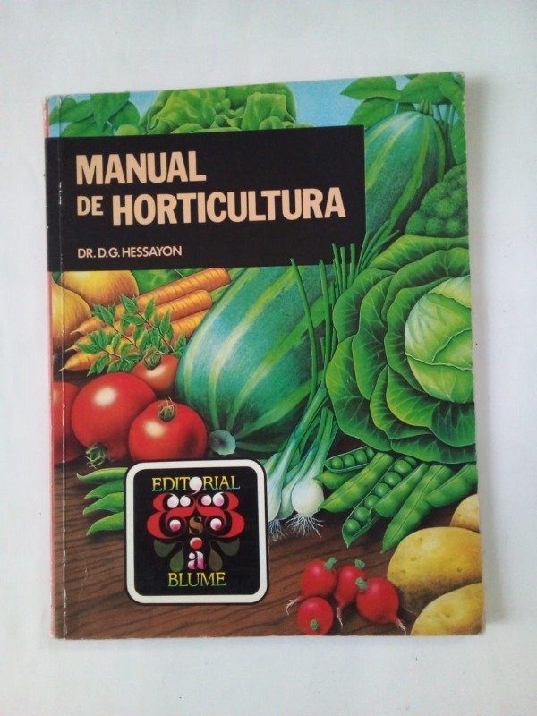 Producto - Manual de horticultura - D G Hessayon - Blume 1988