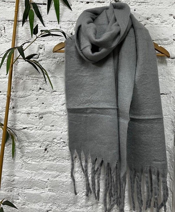 Producto - Mantón nube gris claro