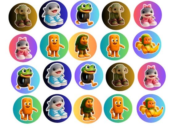 Producto - LAMINA MINI BRAINROT 1