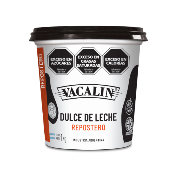 Producto - Dulce de leche Repostero Vacalin x 1 kg