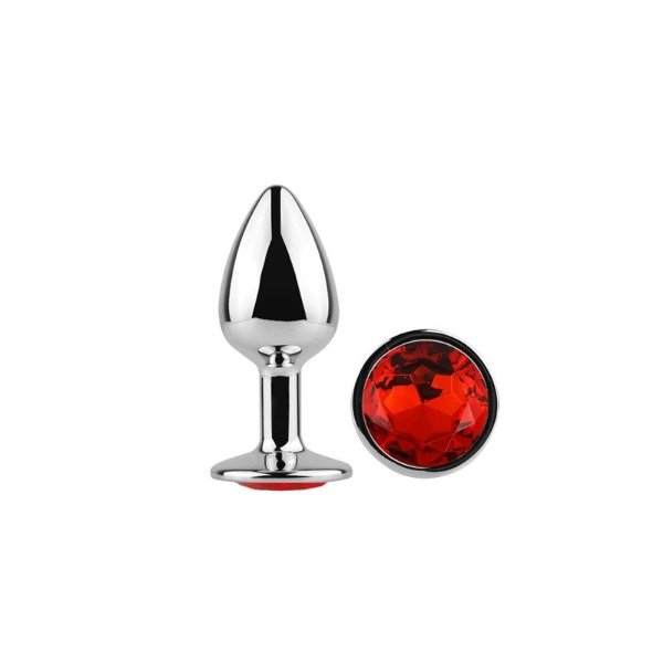 Producto - Anal Plug Eros Metal Small Red