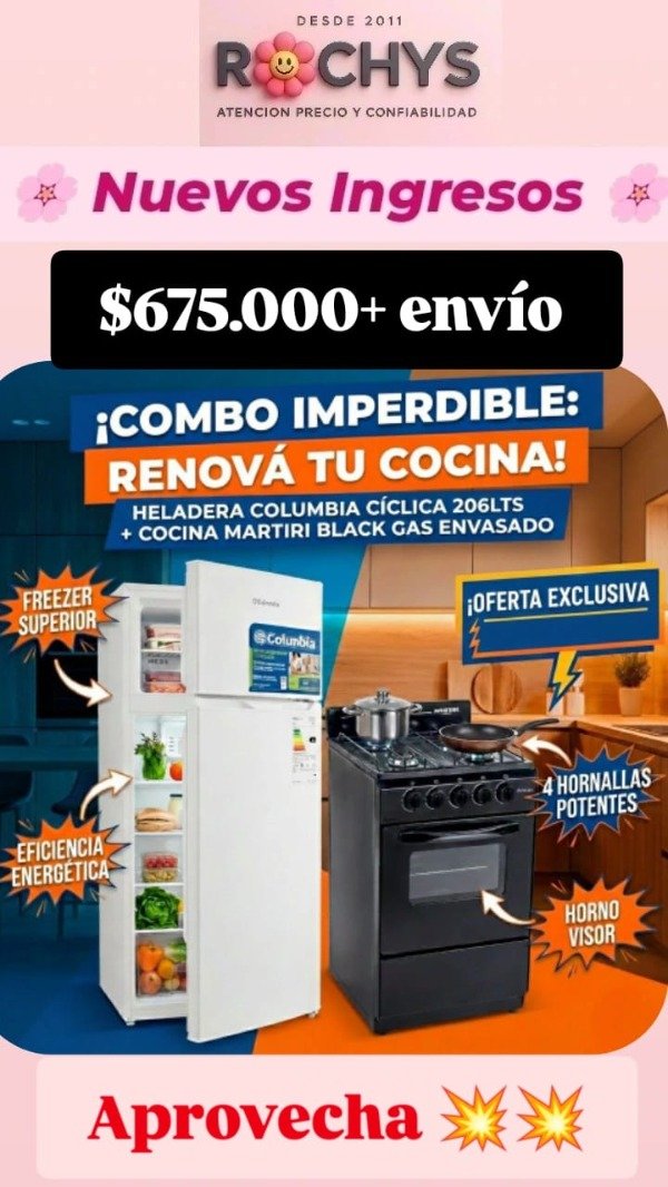 Producto - COMBO ELECTRODOMESTICOS