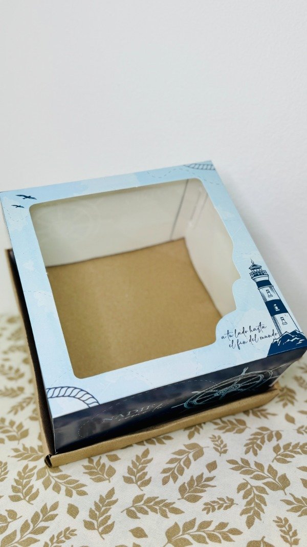 Producto - Caja desayuno con visor Dia del padre 20x20x12 - 1