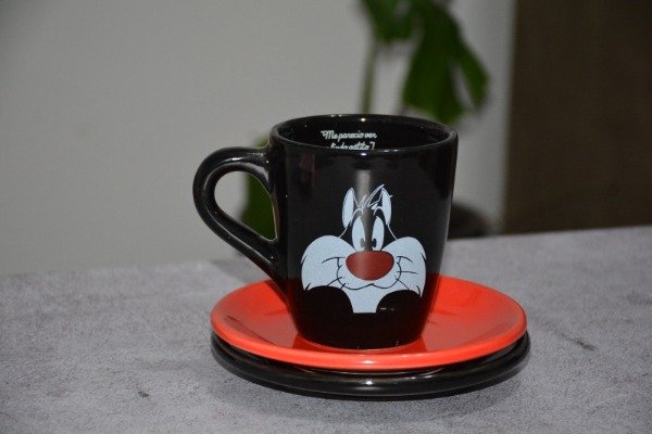 Producto - TAZA BOMBÉ - GATO SILVESTRE