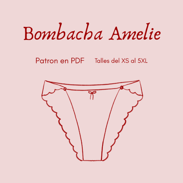 Producto - Molde PDF - Bombacha Amelie