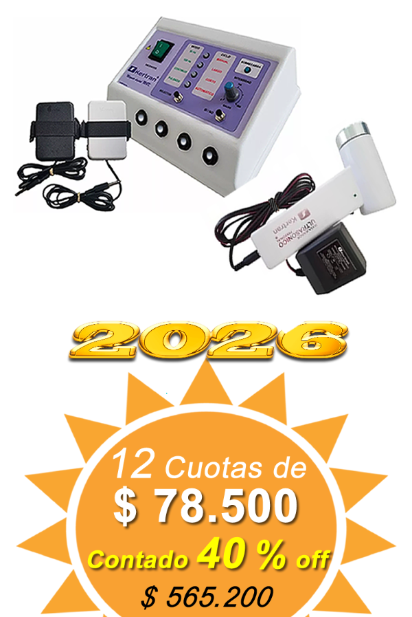 Producto - Magneto M4K KERTRAN 200 Gauss, con dos Solenoides Planos + Ultrasonido Personal