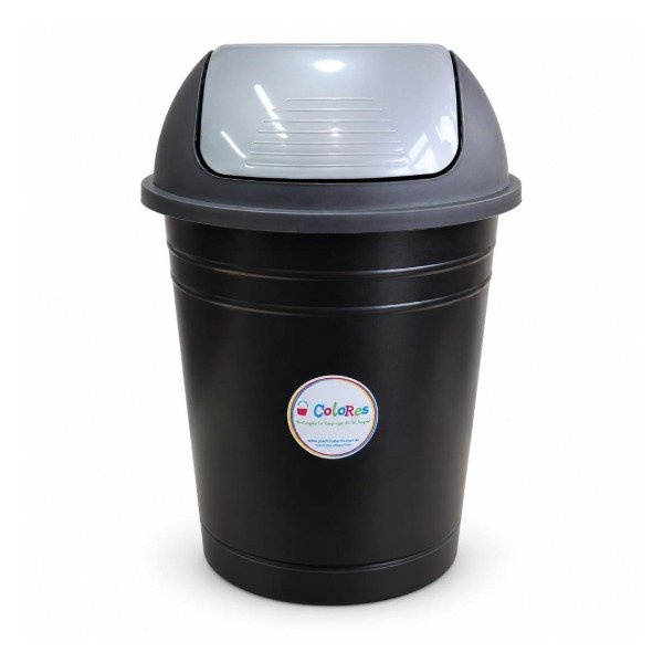 Producto - CESTO 8 LITROS VAIVEN (NEGRO)