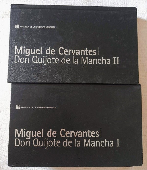 Producto - Don Quijote De La Mancha 1 Y 2 - Miguel De Cervantes - Literatura Universal