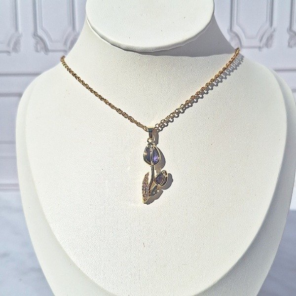 Producto - Collar doble Tulipan - 9