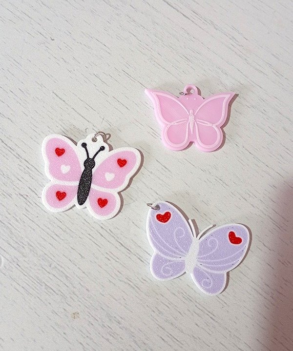 Producto - Dije Para Tira Cierre Mariposas X10