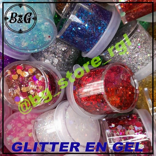 Producto - Glitter en Gel 13cc (UNIDAD)