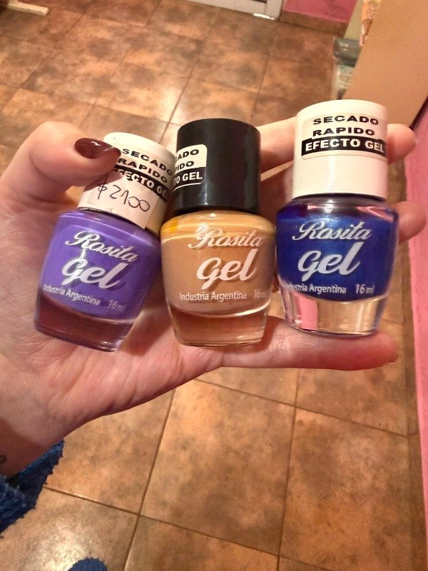 Producto - Esmalte tradicional gel  secado rapido ULTIMAS