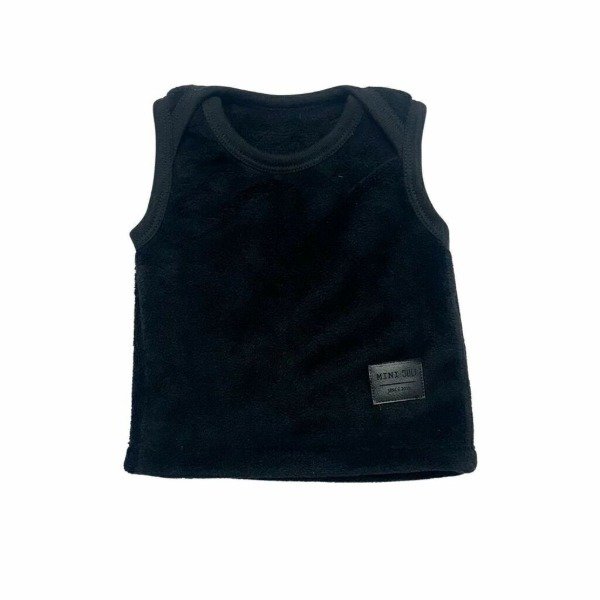 Producto - Chaleco de polar soft negro