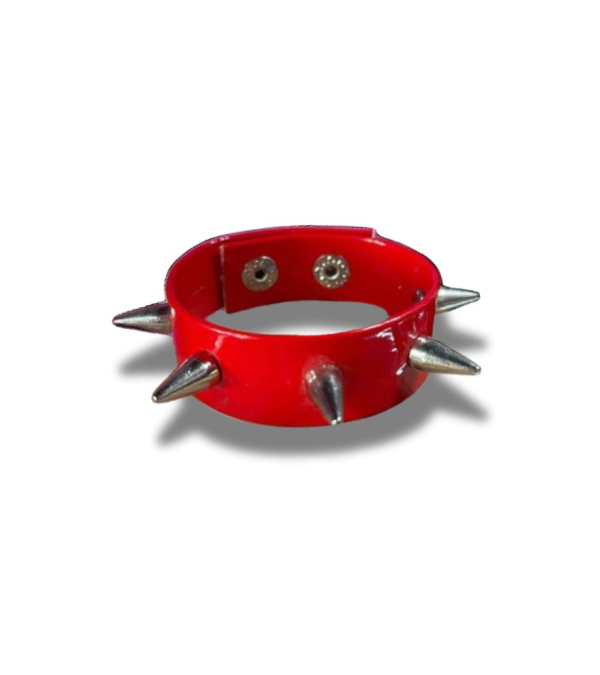 Producto - Pulsera de puas roja