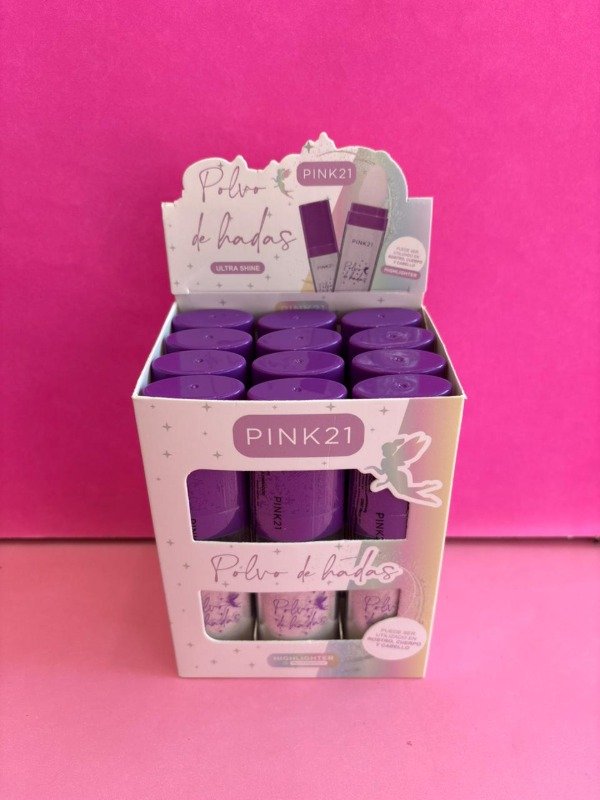 Producto - Caja x12uni. Polvo de hadas pink21