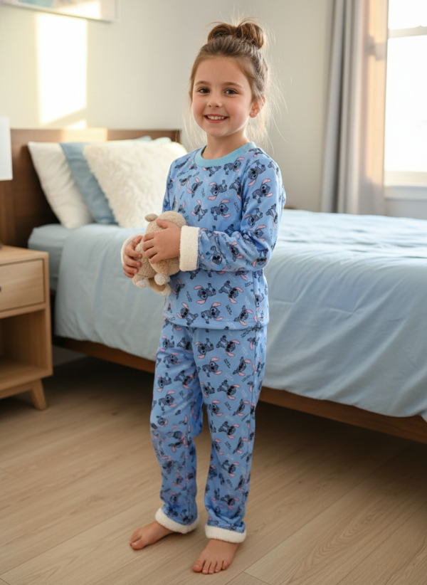 Producto - Conjunto Jersey Stitch Celeste