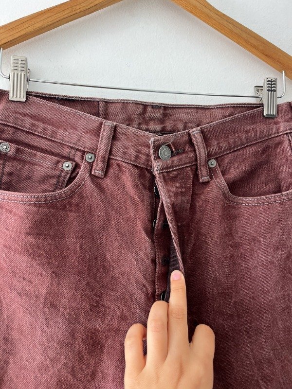 Producto - Jean Levi's 501 Bordeaux - 4
