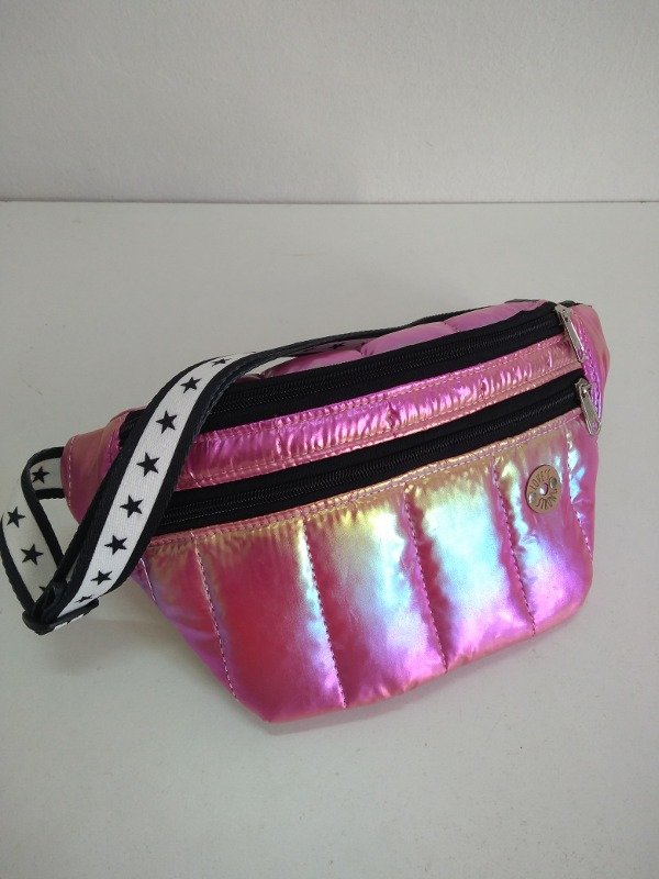 Producto - Riñonera Buenos Aires rosa tornasol