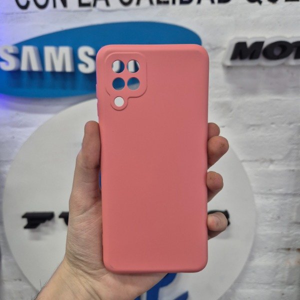 Producto - Silicone Case Rosa - Samsung A12