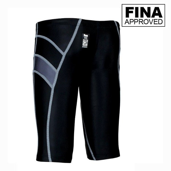 Producto - Jammer de Competición Combinado Negro/Gris Niño/Hombre FINA - 4
