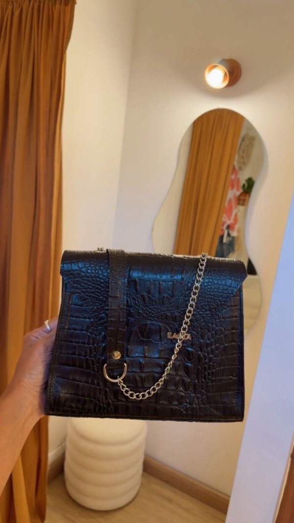 Producto - Cartera vera crocodile negro