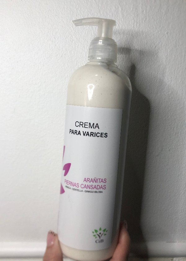 Producto - Crema Preventiva Varices Fraccionado 500gr