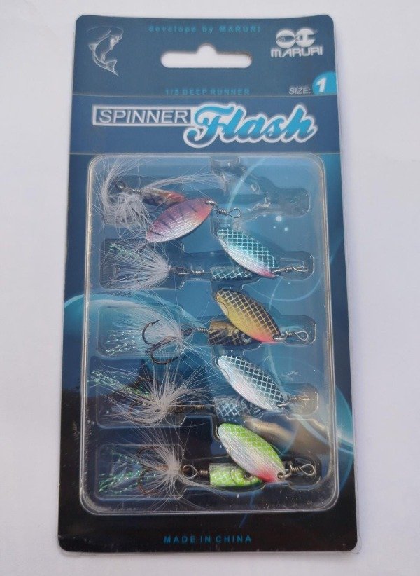 Producto - KIT DE 5 MINI CUCHARITAS MARURI SPINNER FLASH