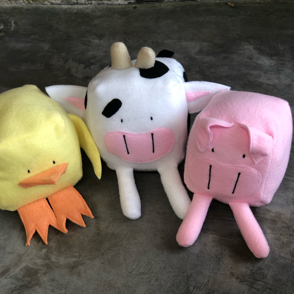 Cubo Animalitos - Mil Hojas Juego Libre