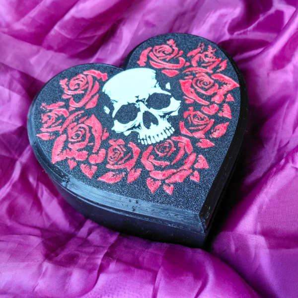 Producto - Caja Skull Rosas