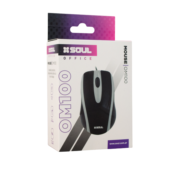 Producto - Mouse Usb Soul OM100