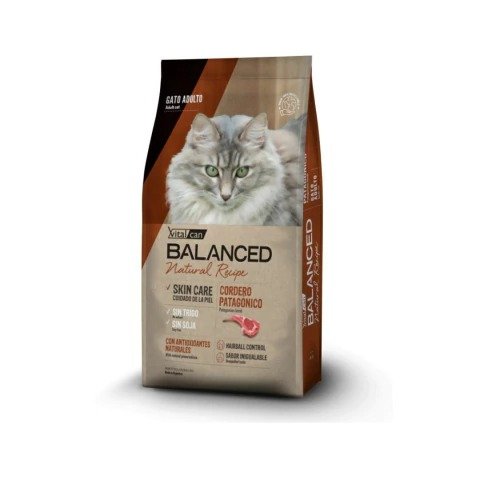 Producto - VITAL CAT BALANCE NATURAL RECIPE CORDERO X3KG