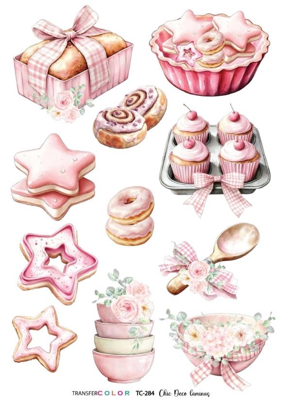 Producto - TransferCOLOR A4 TC 284 COCINA