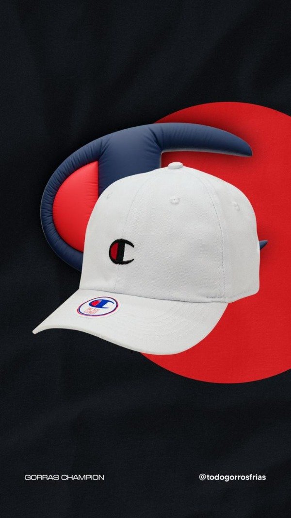 Producto - GORRA CHAMPION BLANCA LOGO MINI