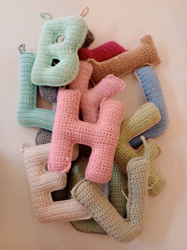 Producto - Iniciales Crochet