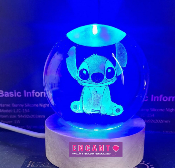Producto - Hermosa Esfera de Stitch