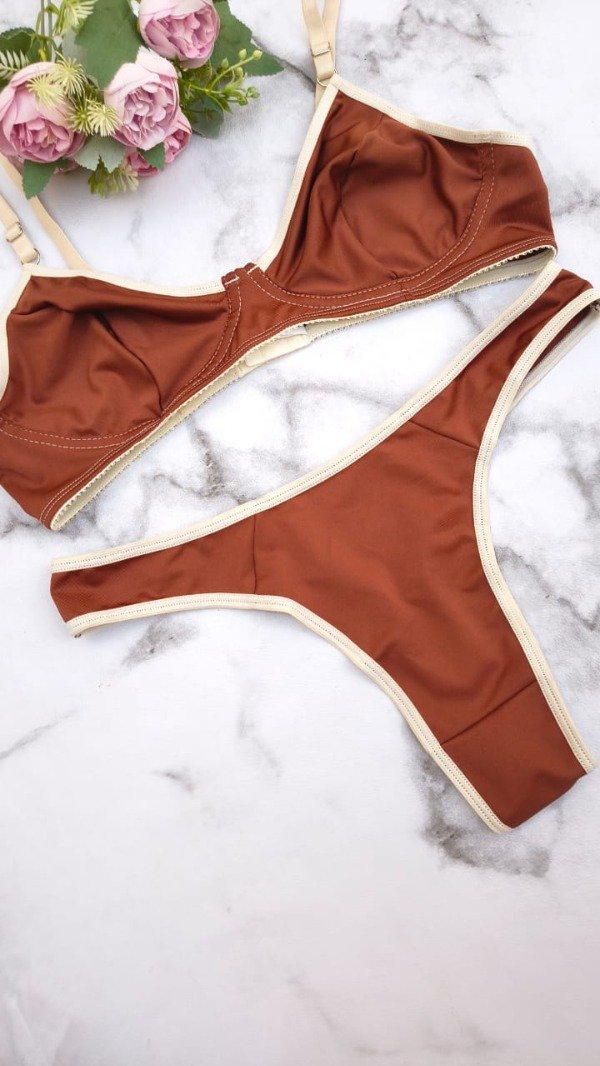 Producto - Conjunto eva FALSO ARO chocolate