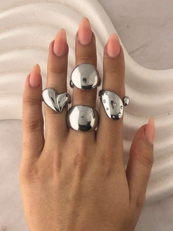 Producto - ANILLOS PLATEADOS 3021